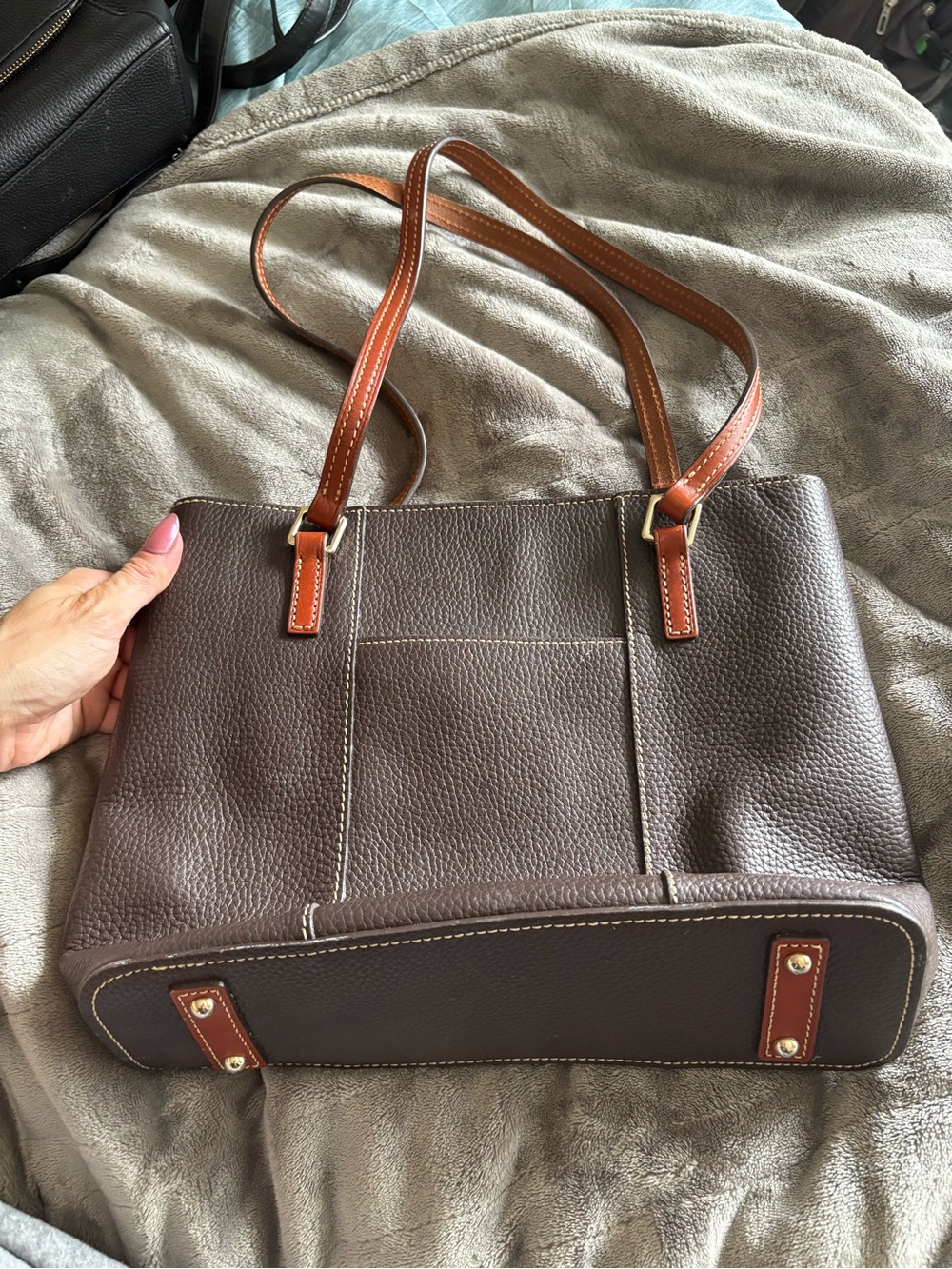Rooney & Burke Pebble Small Lexington Tote - Picture 2 of 5